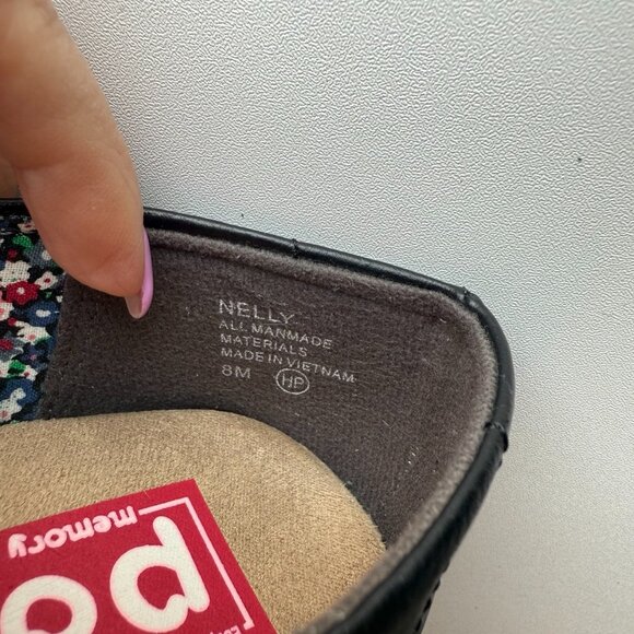 Pop Size 8 M Womens Nelly Ballet Flats Black - Picture 3 of 7